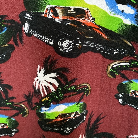 PURITAN Hawaiian Shirt 100% Rayon Size XLT/1X - Picture 3 of 11